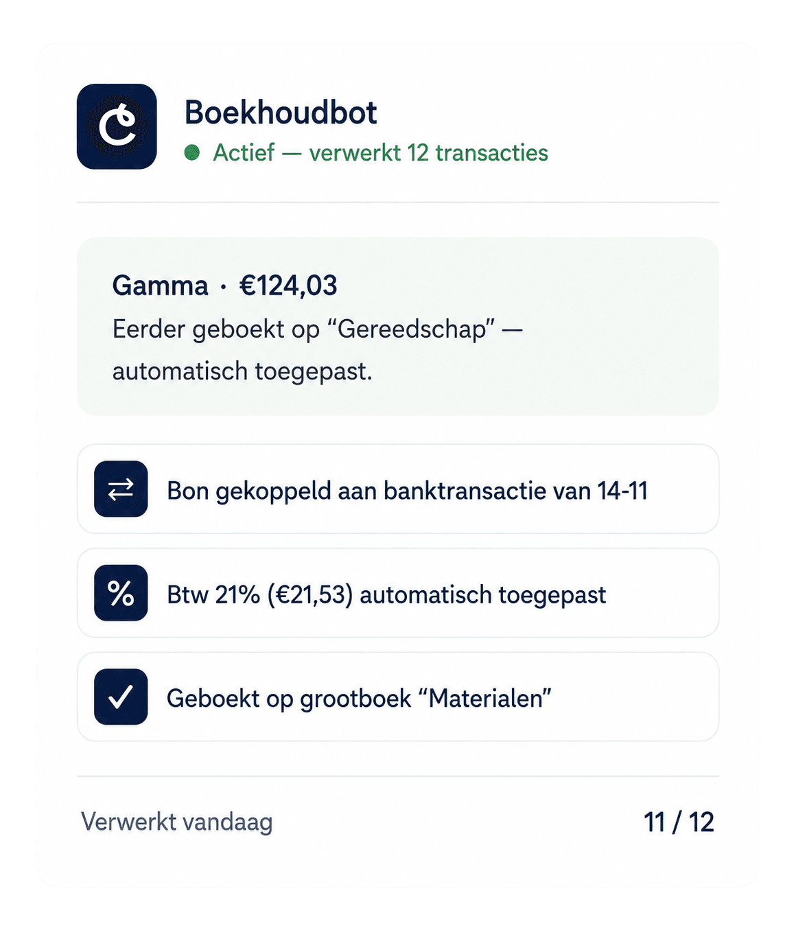 Automatische verwerking die met je meegroeit